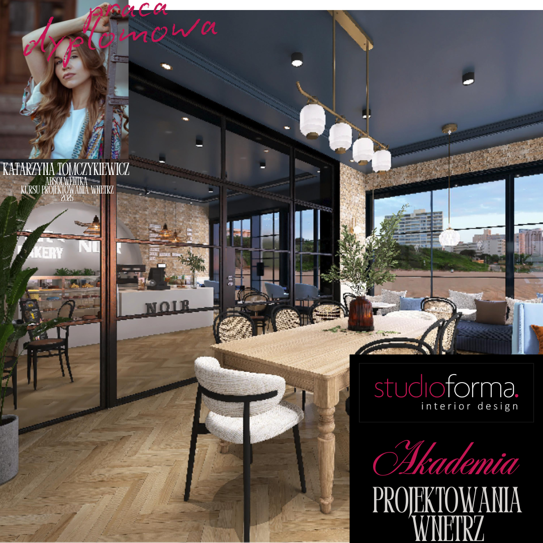 Katarzyna Tomczykiewicz praca dyplomowa kurs interior design projektowania wnętrz Studio Forma